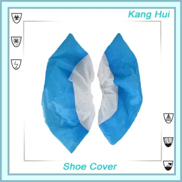 disposable medical non woven and pe shoe covers