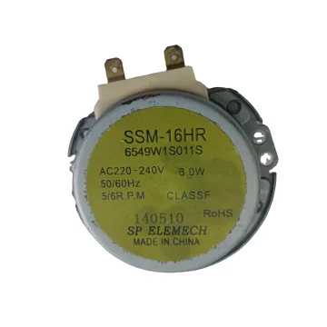 LG Microwave Oven Wheel Motor Replacement Part: SSM-16 HR, 220V, 6549W1S011S