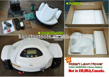 CE approved Robotic Mowers Type remote control lawn mower