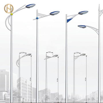 High Quality Q235 Street 10 Meters Lighting Pole