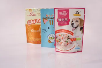 Colored Food Flexible Packaging Round Bottom Stand Up Laminated Bag  / Pouch