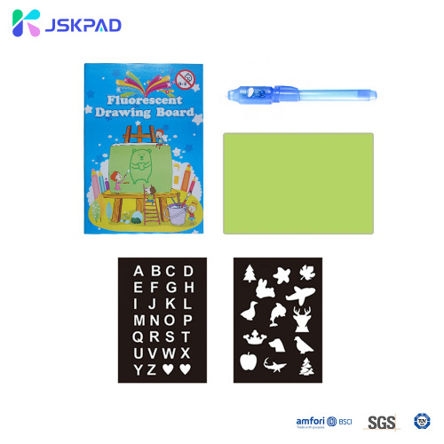 Preschool educational a3 magic fluorescent drawing board