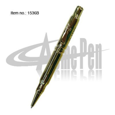 Rifle style metal ball pen with Novelty design