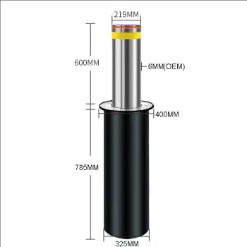Electric Telescopic Bollards for Residential Driveway Parking