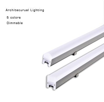 Illuminazione architettonica intelligente: telecomando, selezione dei colori e oscuramento regolabile