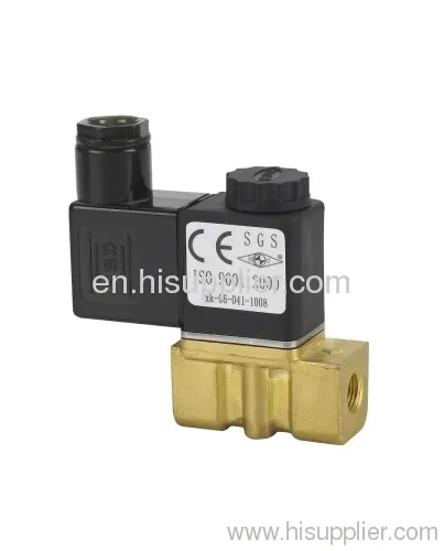 2way Ip65 Brass Normally Closed Water Gas Miniature Valve 