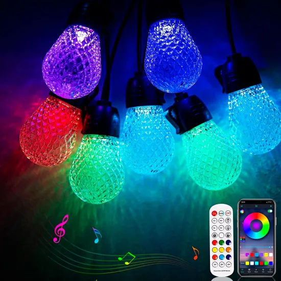 Zhensheng Holiday Waterproof RGB LED Garden Wedding Lights for Outdoor