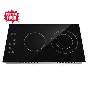 المصنع المباشر: ضمان الجودة 2-burner التعريفي cooktop