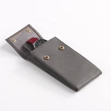 Leder Luxus Customized Snap Watch Display Aufbewahrungstasche