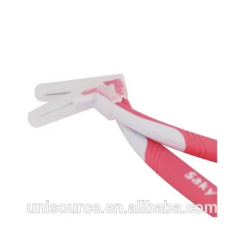 L shape interdental brush