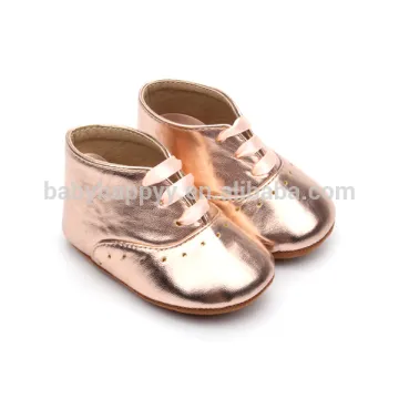 2017 wholesale material baby shoes PU leather kids boots