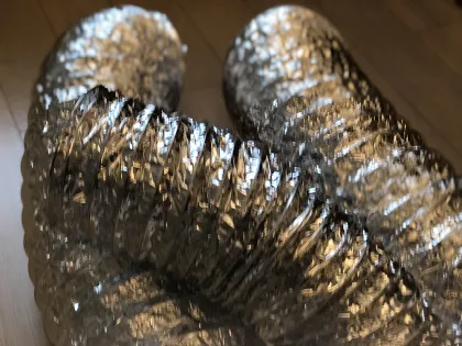 80mm To 406mm Non-insulated aluminium flexible air ducts