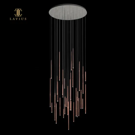 Multi-color new creative custom chandelier small light luxury villa custom decorative chandelier