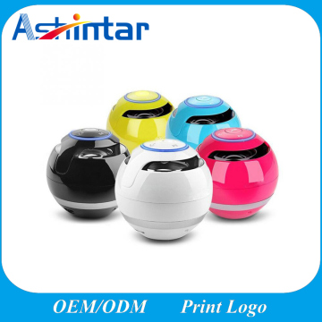 Wireless Stereo Speaker Hands-Free Call TF Card Reader LED Mini Bluetooth Speaker
