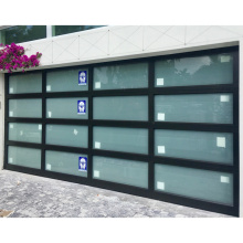 Prezzi delle porte del garage in acciaio Whit Glass