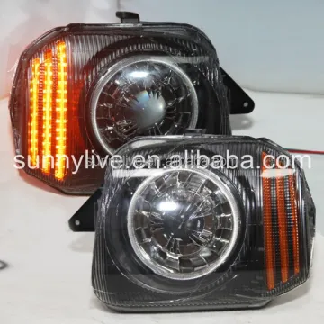 LED Head Lamp for SUZUKI JIMMY JY 2015 - Moving LED Turning Light