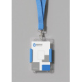 PVC work badge lanyard