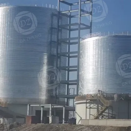 Building materials silo steel plate warehouse
