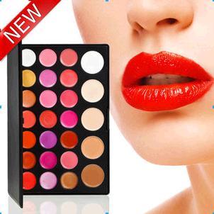 26 colors Lip gloss + Concealer Cosmetic Palette Free Sample