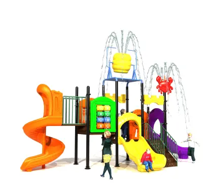 EJPLAY Outdoor Park Play Structures and Water Playground Equipment