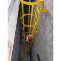 fiberglass frp cage ladder for Industy