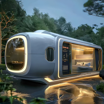 Space Capsule Modular Homes High End Outdoor Modular Space Capsule Home Supplier