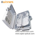 1X8 24 Core Ftth Plc แยกเส้นใยกลางแจ้งกล่องกระจายไฟเบอร์กล่องแยก
