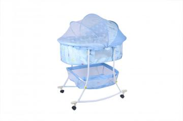 Baby Bassinet with Wheels and Rocking Function