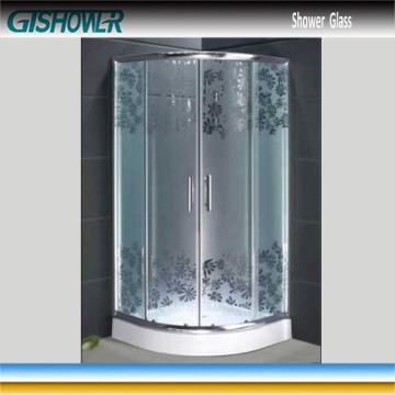 Tempered Shower Glass (Acid No 2)