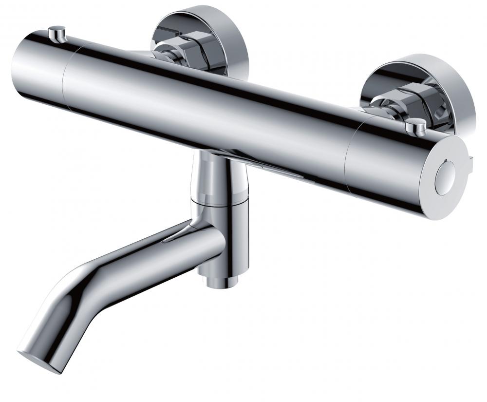 Wall Mounted Round Thermostatic Shower Faucet