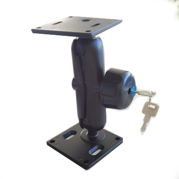 Factory Wholesale 360 Degree Rotation Universal Aluminum Rubber Ball VESA Monitor Mount