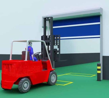 high speed rolling door