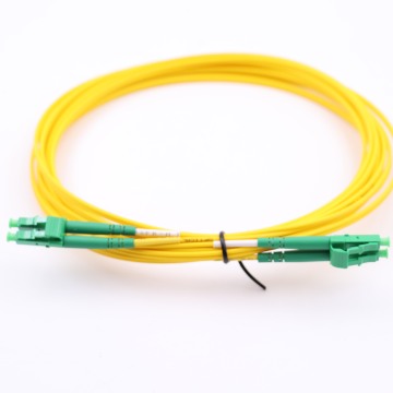 3M LC/APC-LC/APC सिंगलमोड 9/125 डुप्लेक्स फाइबर ऑप्टिक पैच केबल OS2 SM DX