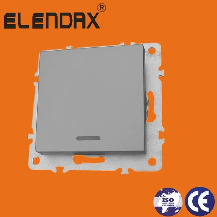 Sakelar Daya 2 Tombol dengan 10A 250V