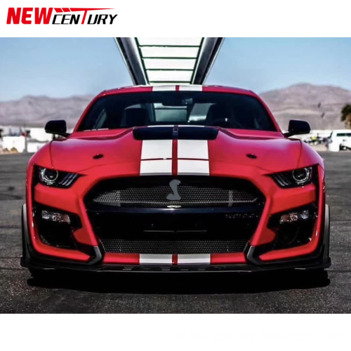 2015-2017 Ford Mustang Front Bumper - GT500 Style PP Material Replacement