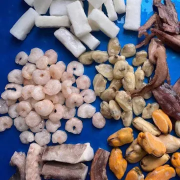 High Quality Seafood Mixed Frozen Seafood Containing Crab Meat Sea Food Frozen Cocktail