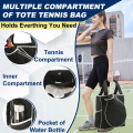 Durable Tennis Bag Sports Paddles Tote Racket Handbag