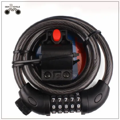 anti-theft mountain bike lock wire bicycle lock