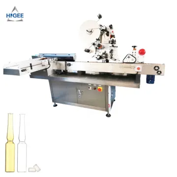 Automatic Vitamin Ampoules Labeling Machine - Horizontal Labeling Applicator