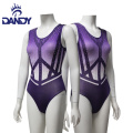 Desain Kustom Dandy Girls Stylish Ombre Leotard Gymnastics