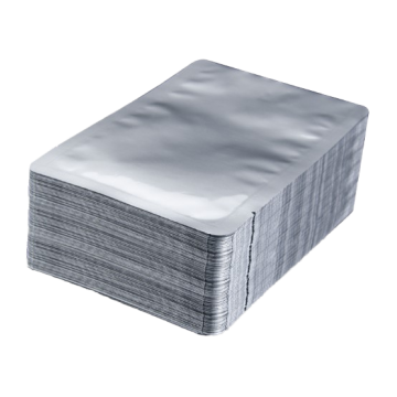121 Degree Silver Aluminum Foil Pouch for Food Packaging