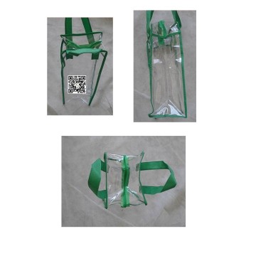 China factory custom eco blank pvc tote bag