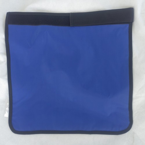 X-ray protective lead gonadal shield apron