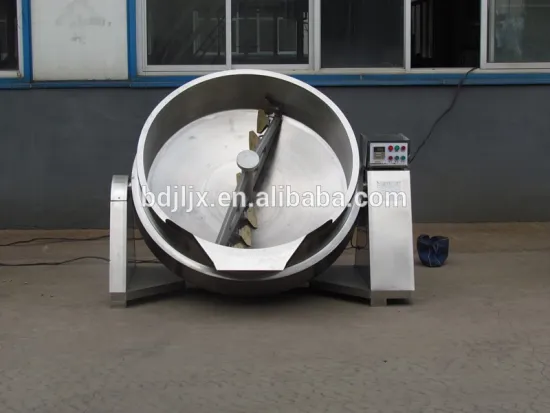 stainless steel strawberry jam machine with mixer