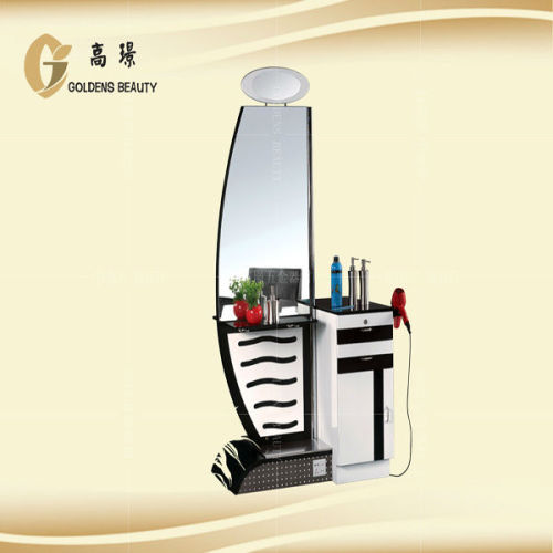 beauty hairdressing mirror table for salon shop