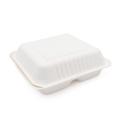 Sugarcane Pulp material disposable paper food lunch box