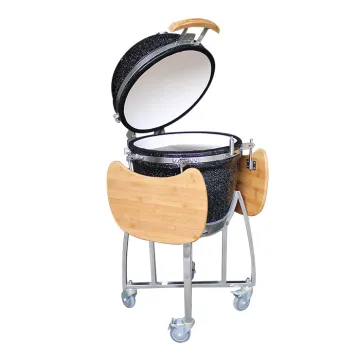Auplex Barbecue Grill Charcoal BBQ Grills Outdoor Ceramic Smoker 21 Inch Kamado Grill