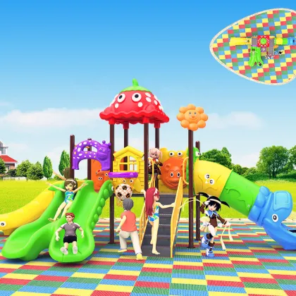 Playful Ventures: Vibrant Outdoor Playground Equipment - 76 Pipes Kids Slides for Exciting Playtime
