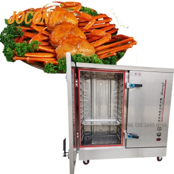 Electric Seafood Steamer Cabinet for Rice Noodles and Food Trays