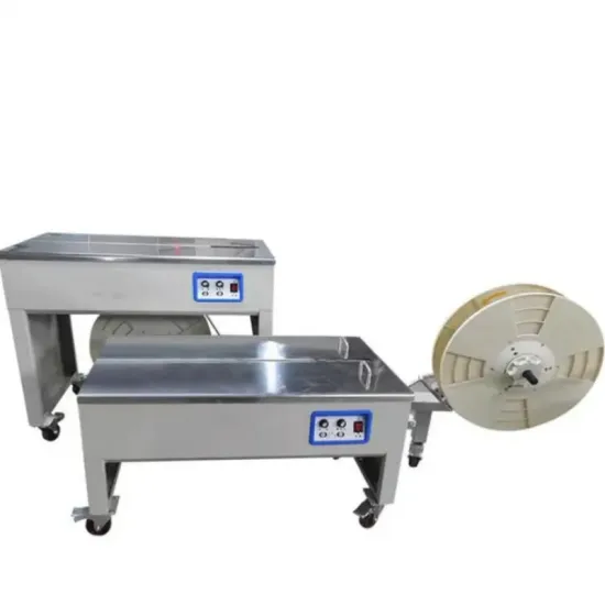 New Intelligent Semi-Automatic Baler for Hot Melt Carton Wood Strips and Keel Strapping